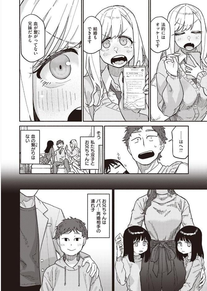 双子はお兄ちゃんがお好き