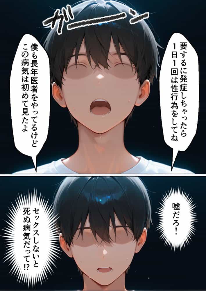 ヌプヌプしないと〇ぬ病気になりハメまくり救済（はーと）ハーレム性活 僕の部屋がヤリ部屋化…！？ 能力者編