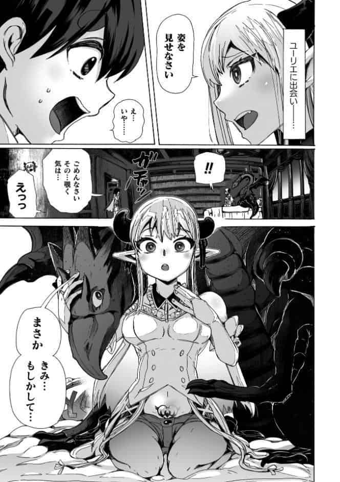 わたしの竜になりなさい！ 〜ドラゴンになってファンタジー娘とHしまくり旅〜 第1話