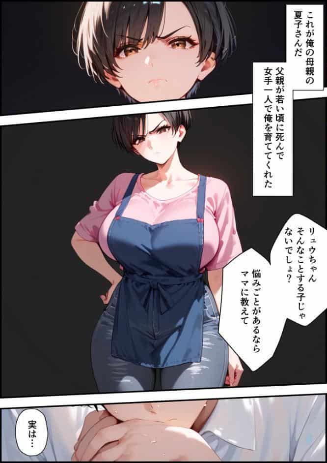【全2作収録】女手ひとつでボクを育ててくれた自慢の母がボクを守るためにいじめっ子の女になる話 1＆2 モザイク版