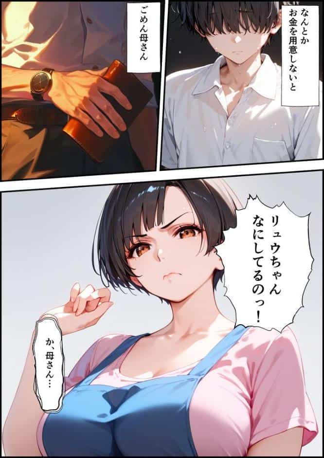 【全2作収録】女手ひとつでボクを育ててくれた自慢の母がボクを守るためにいじめっ子の女になる話 1＆2 モザイク版