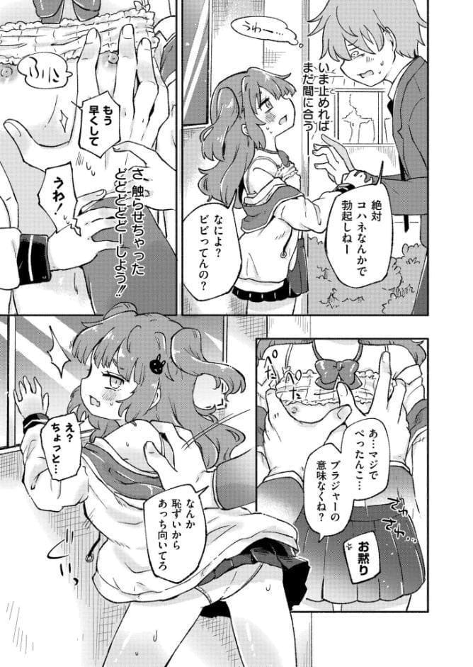 貧乳のくせに生意気だ！
