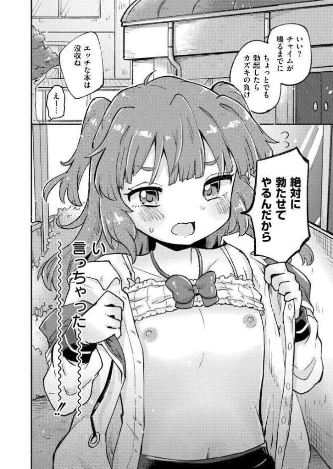 貧乳のくせに生意気だ！
