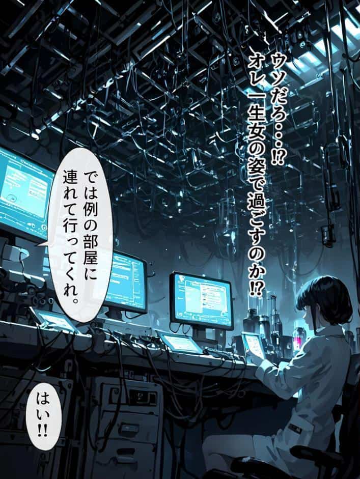 女体化実験（1）〜1週間完全メス堕ちプログラム