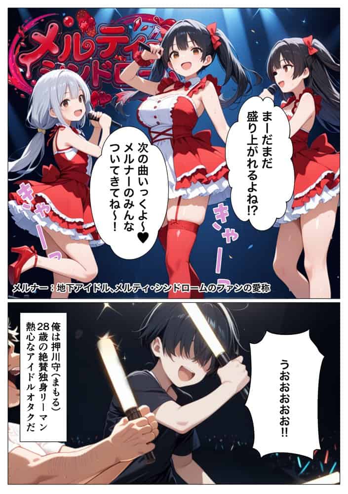 推しの地下アイドル  認知30日でイチャラブ堕ちしたんだが