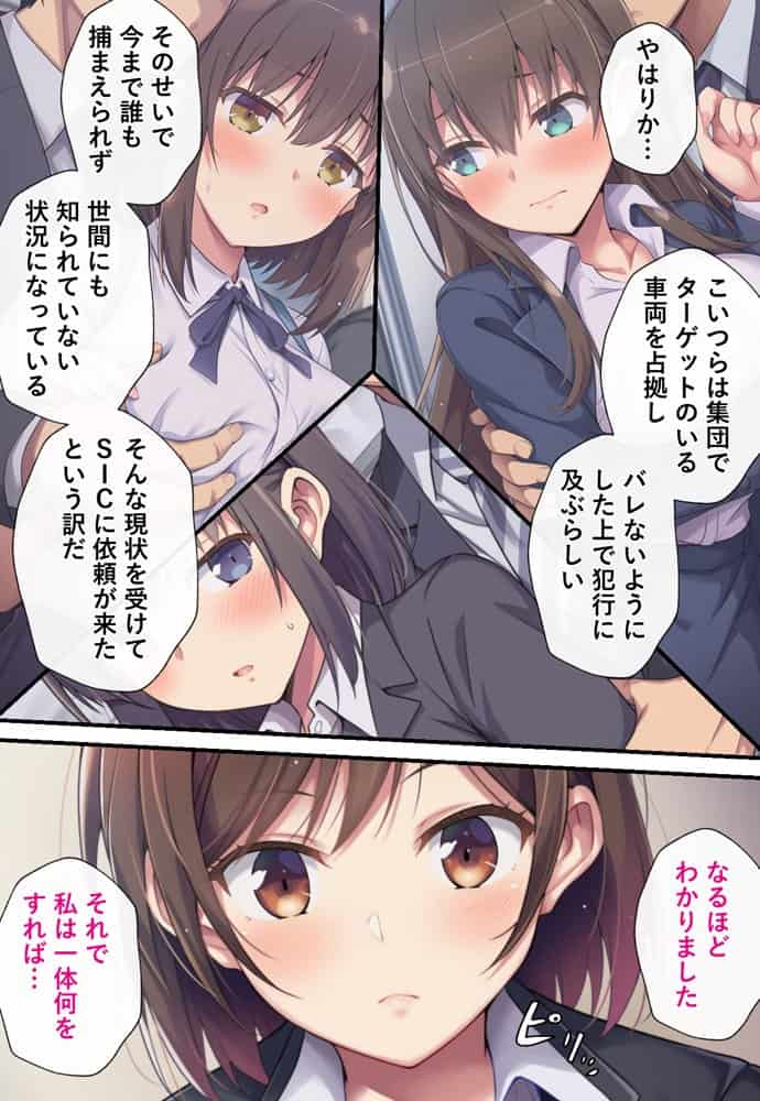 とある潜入捜査官の業務日誌〜エッチな痴〇列車への潜入調査〜