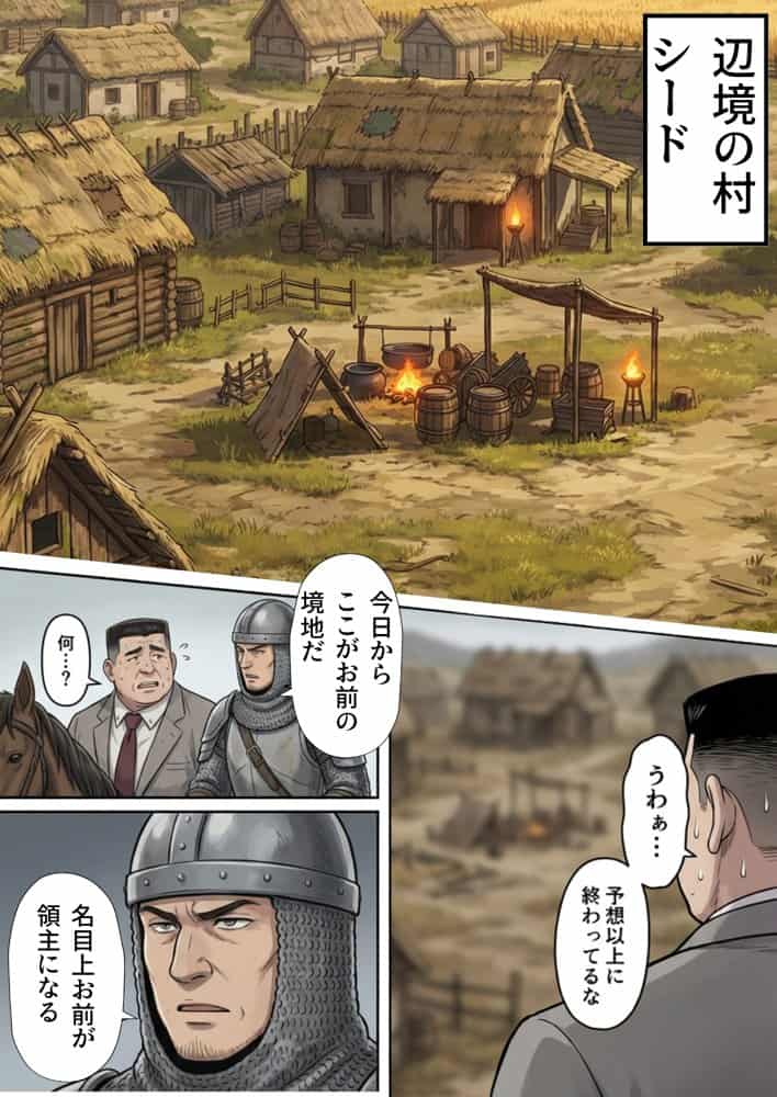 【異世界召喚】追放された種付けおじさん、辺境でハーレム悪徳領主になる