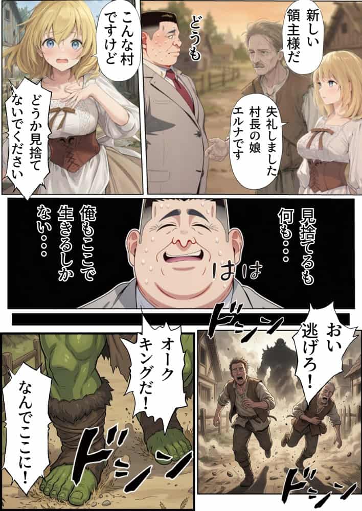 【異世界召喚】追放された種付けおじさん、辺境でハーレム悪徳領主になる