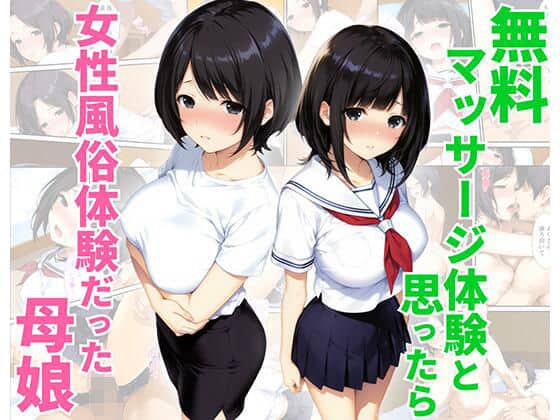 無料マッサージ体験と思ったら女性風俗体験だった母娘