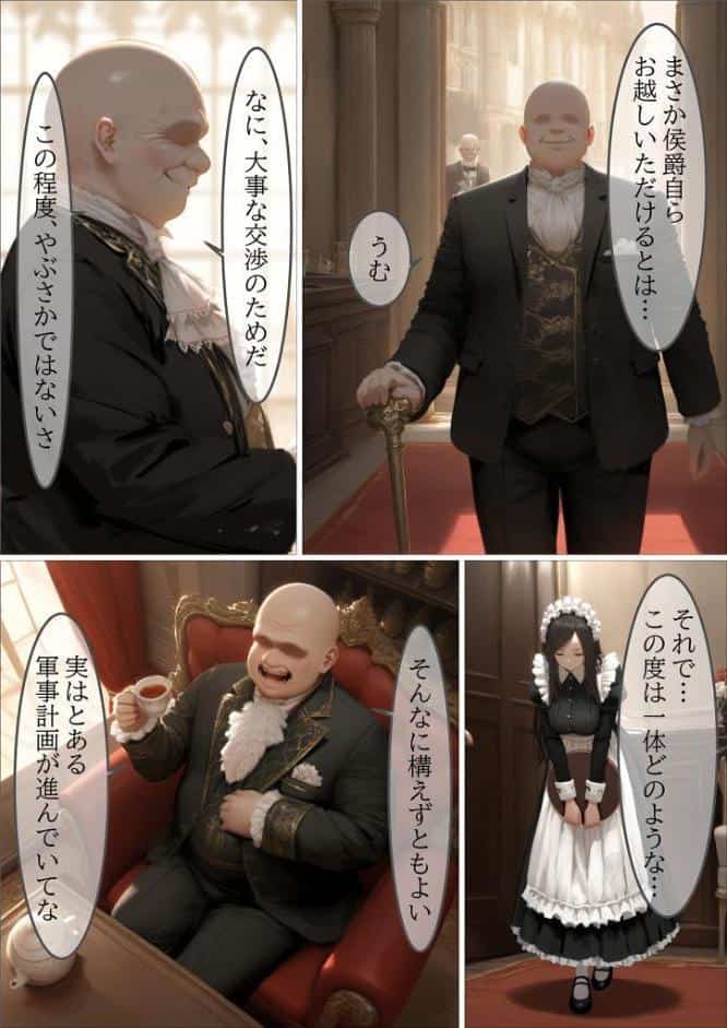 貴族メイドが悪辣侯爵に堕とされるまで モザイク版