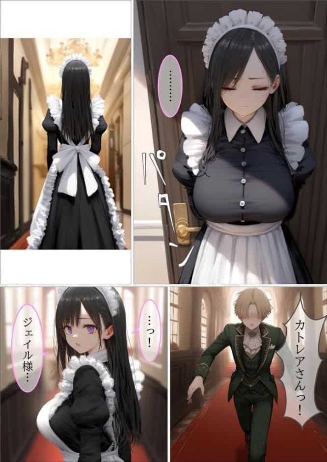 貴族メイドが悪辣侯爵に堕とされるまで モザイク版