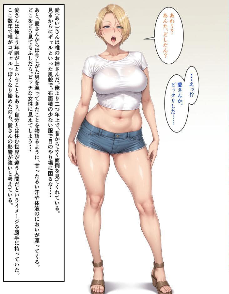 【総集編】ビンビン勃起乳首の年上ビッチギャルに俺が逆寝取りされるまで モザイク版