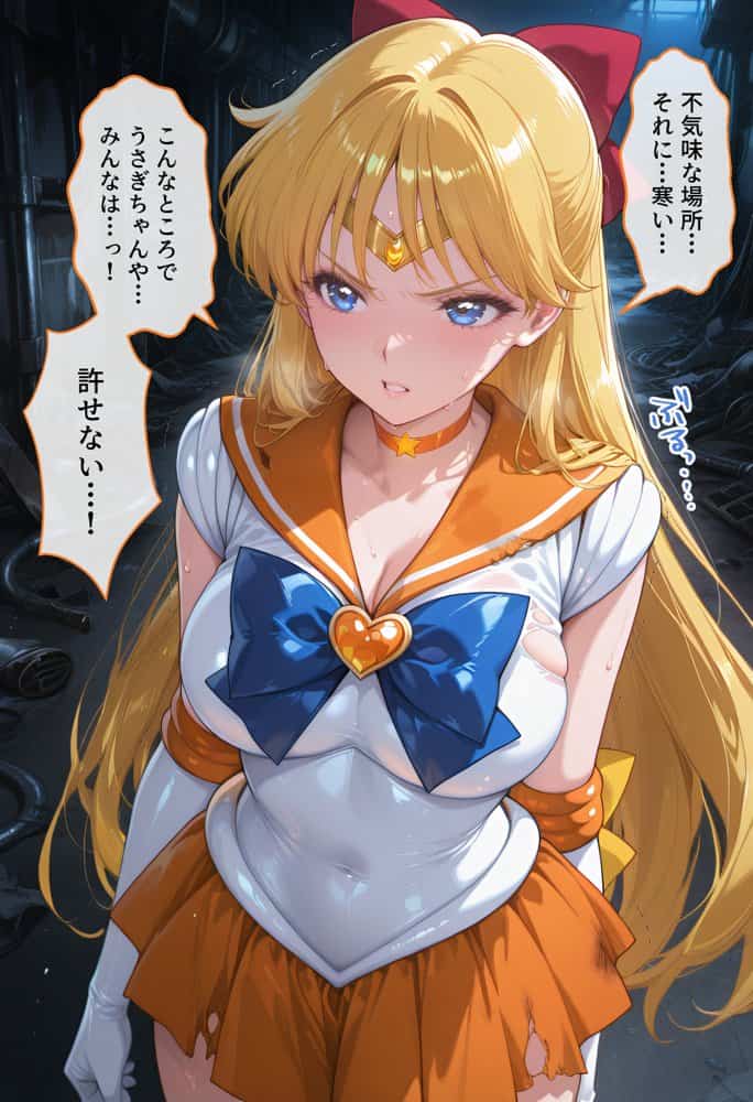【セリフ付】悪魔に敗北〜快楽堕ちさせられた金の戦士編〜
