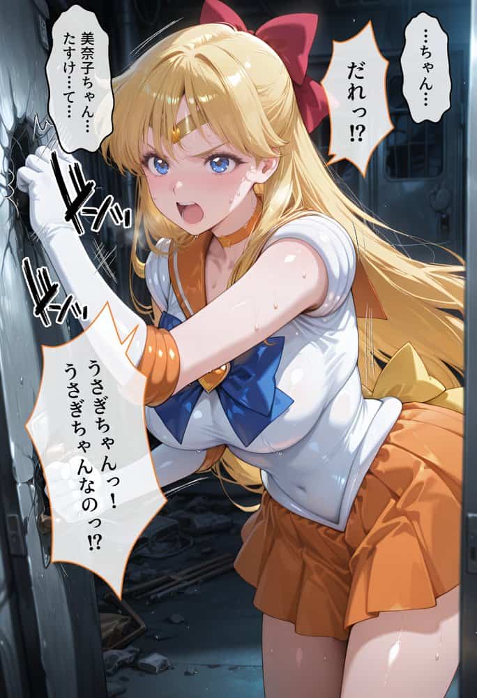 【セリフ付】悪魔に敗北〜快楽堕ちさせられた金の戦士編〜
