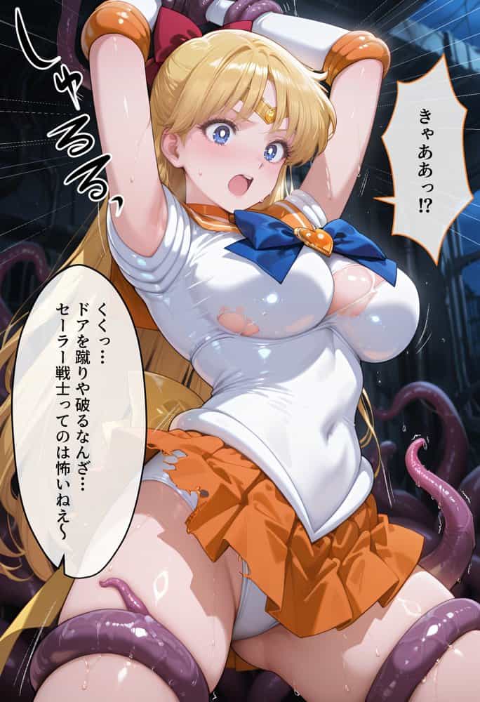 【セリフ付】悪魔に敗北〜快楽堕ちさせられた金の戦士編〜