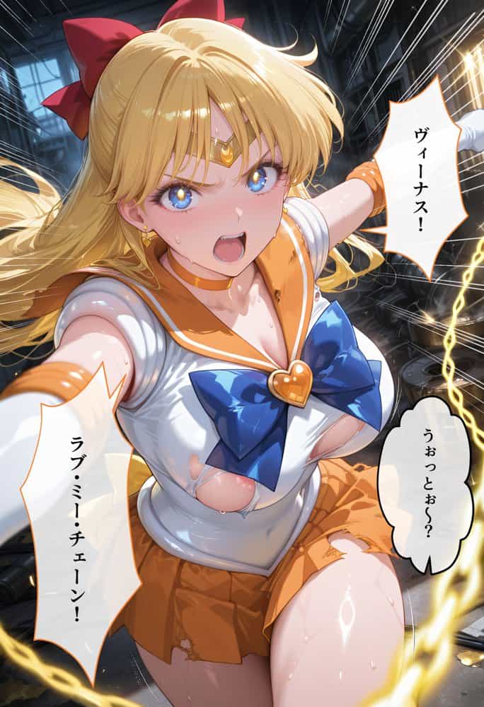 【セリフ付】悪魔に敗北〜快楽堕ちさせられた金の戦士編〜