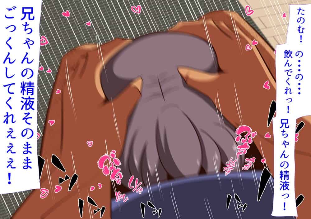 下の妹がお兄ちゃんと何かしてる