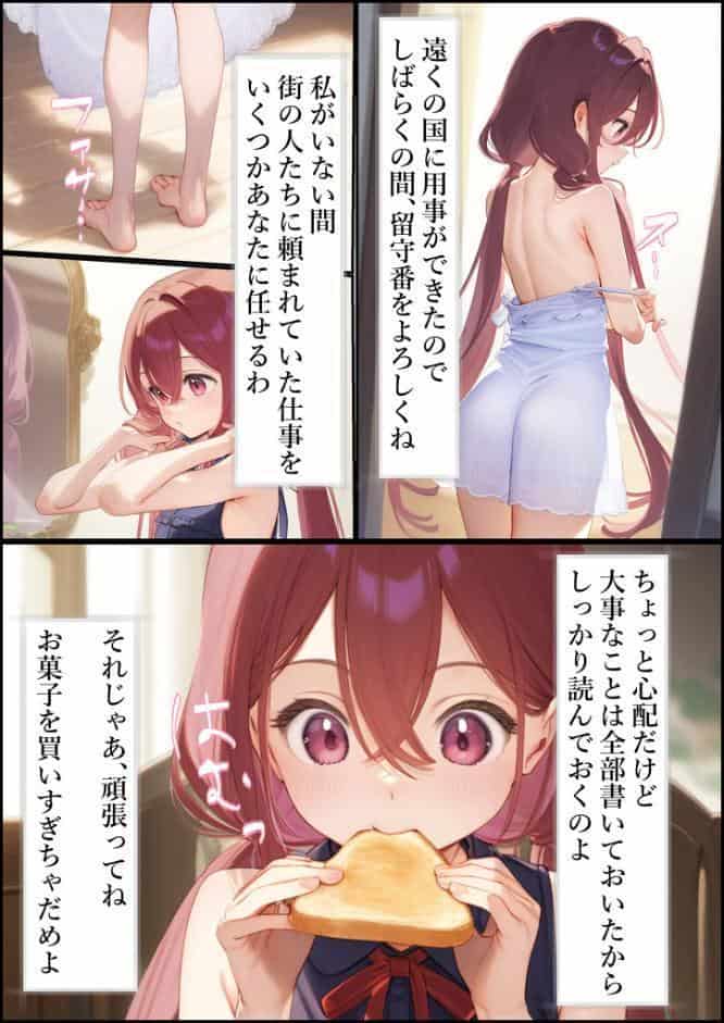 魔女見習いリベリーのお使い モザイク版