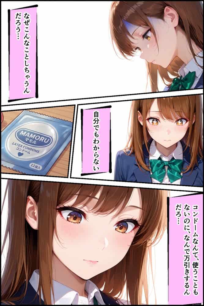 学校でも優等生のJKキモオジ店主に万引きがバレて巨根チンポで性教育された話