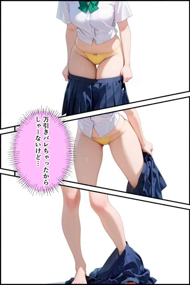学校でも優等生のJKキモオジ店主に万引きがバレて巨根チンポで性教育された話