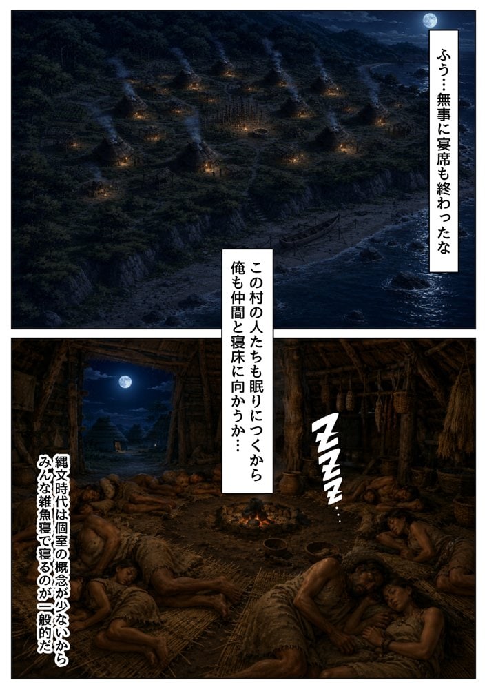 縄文時代に俺が転生したら、性風習が叡智すぎた件
