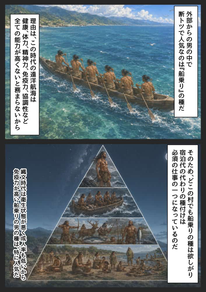 縄文時代に俺が転生したら、性風習が叡智すぎた件