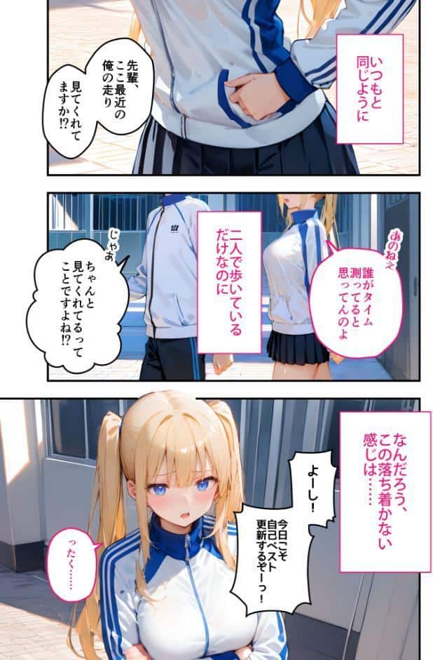 ツンデレマネージャーのオナサポえっち（6） 〜見えてないからって、興奮してんじゃないわよ！ばかぁ！〜 モザイク版
