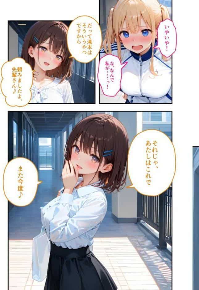 ツンデレマネージャーのオナサポえっち（6） 〜見えてないからって、興奮してんじゃないわよ！ばかぁ！〜 モザイク版