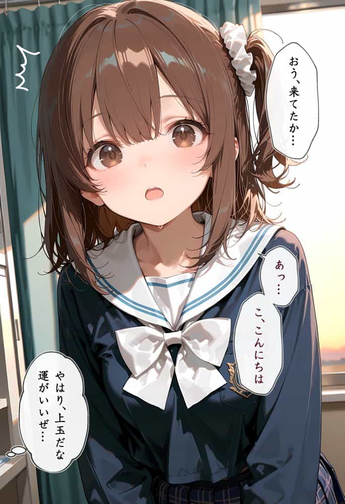 秘密の放課後 誰も居ない教室で自慰行為に耽っていた少女と冴えない教師のお話