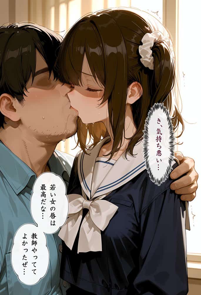 秘密の放課後 誰も居ない教室で自慰行為に耽っていた少女と冴えない教師のお話
