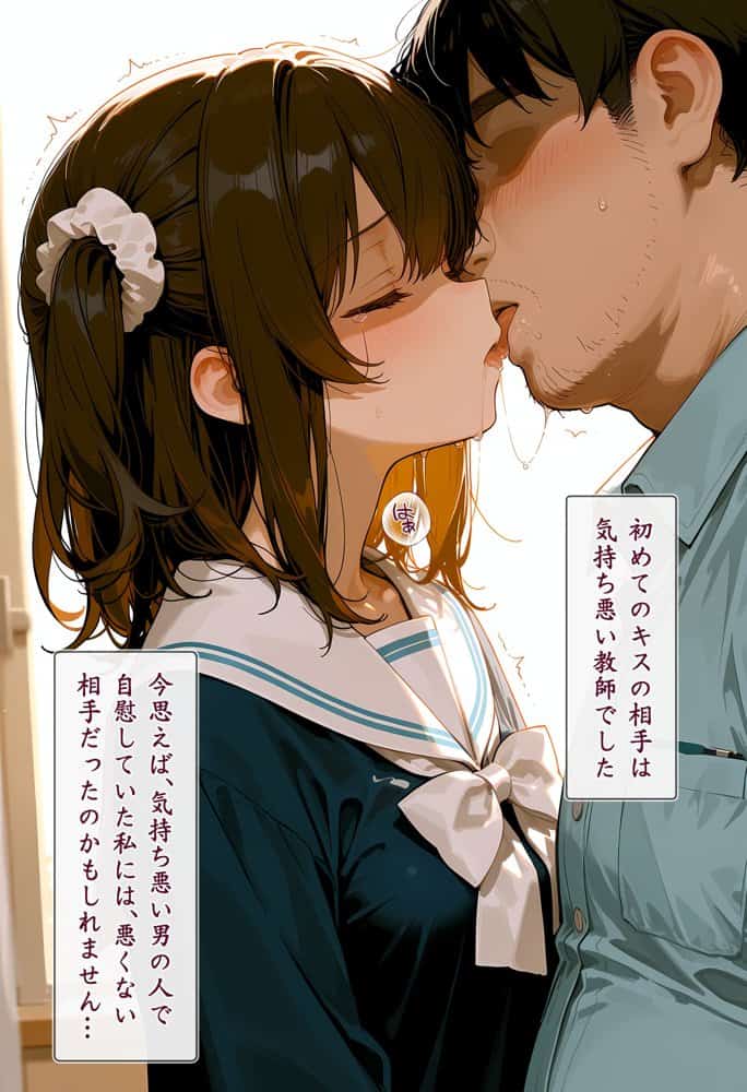 秘密の放課後 誰も居ない教室で自慰行為に耽っていた少女と冴えない教師のお話