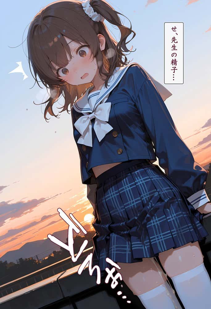 秘密の放課後 誰も居ない教室で自慰行為に耽っていた少女と冴えない教師のお話