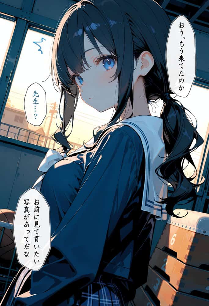 秘密の放課後 誰も居ない教室で自慰行為に耽っていた少女と冴えない教師のお話