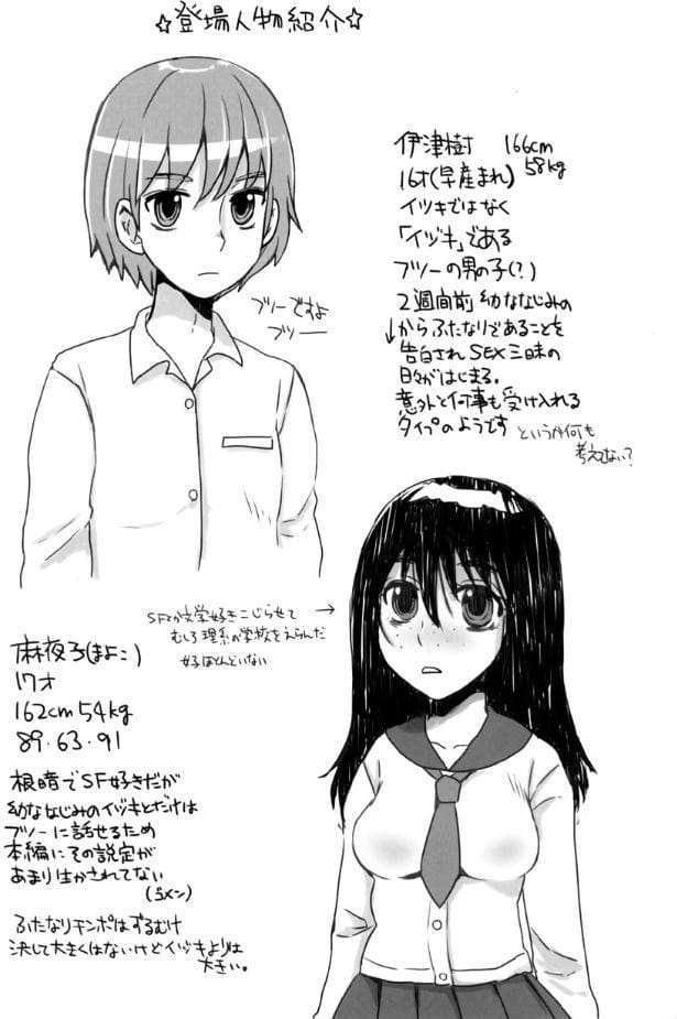 根暗ふたなりっ娘が性欲旺盛でもいいじゃない