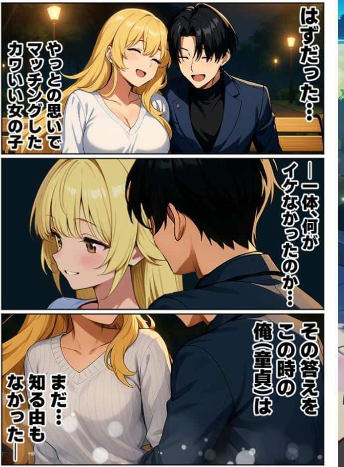 アラサー童貞の俺がマチアプで無双できるようになった理由【単話】（1） モザイク版