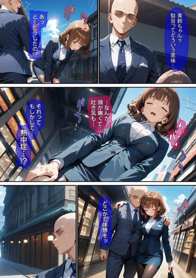 熱中症で倒れた後輩ちゃんを●●●する話 モザイク版