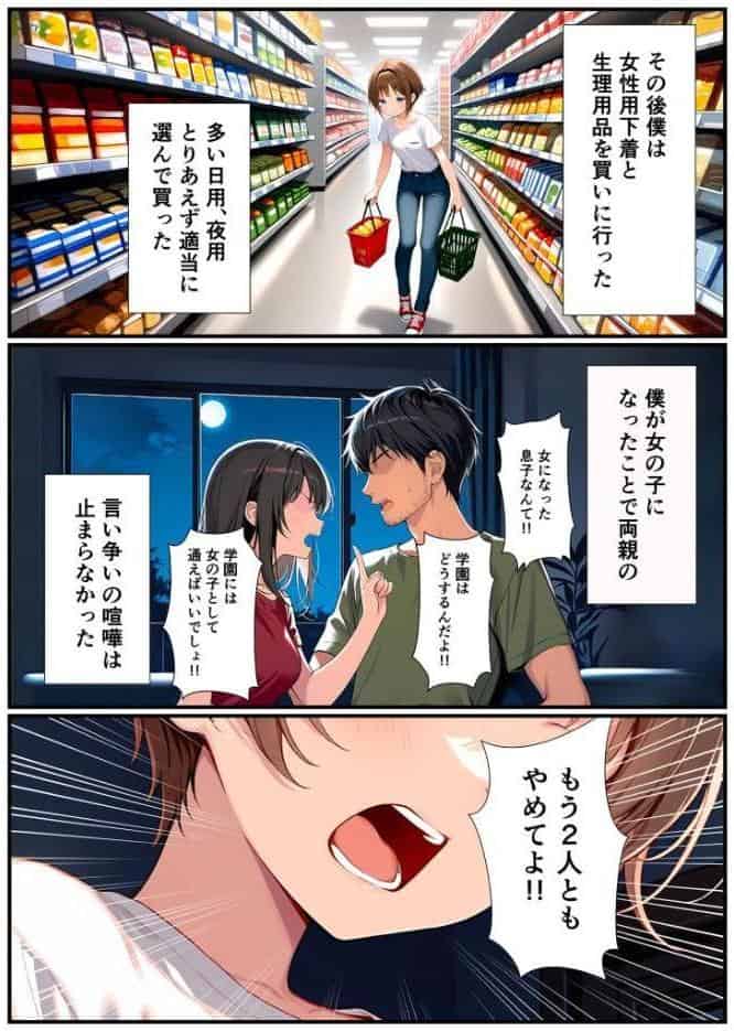 子●誕生〜女の子になった体でセックスに溺れる学園生活〜 モザイク版