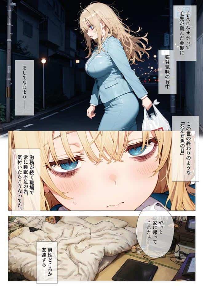 エロ漫画の国のアリス -29歳限界女子が漫画の世界を堪能する- モザイク版