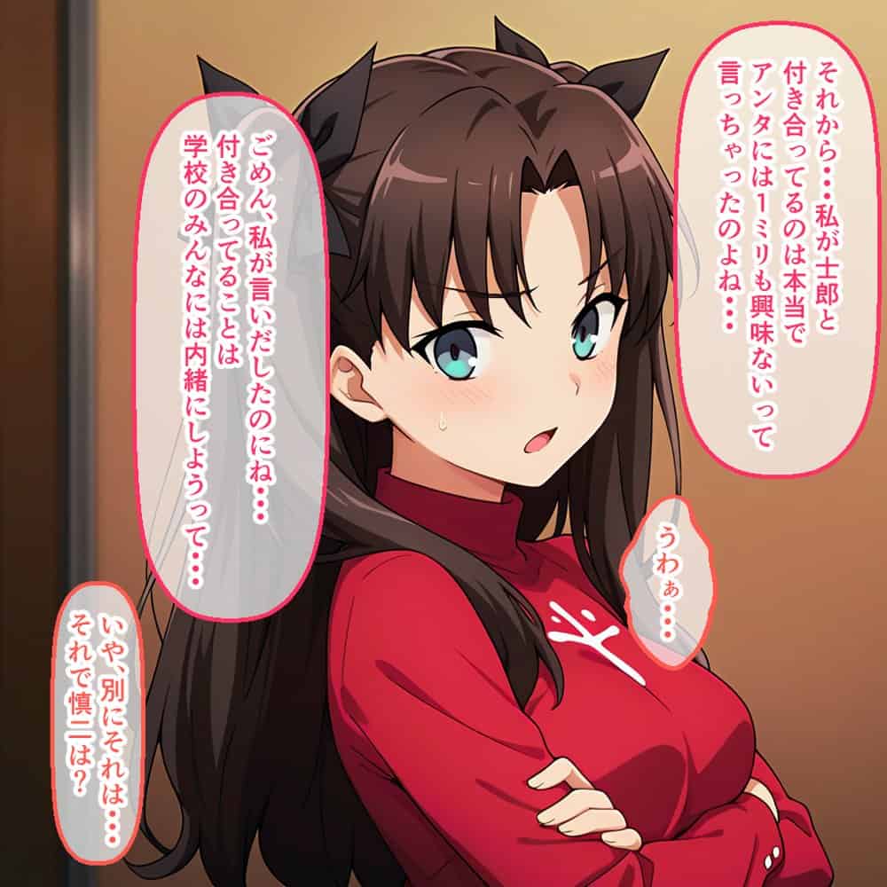 慎二に寝取られ堕ちる凛 〜こいつ、もう僕の女だから〜