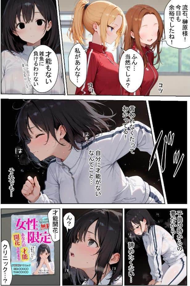 発動条件’中出し’の能力で覚醒する少女たち【棒消し修正版】