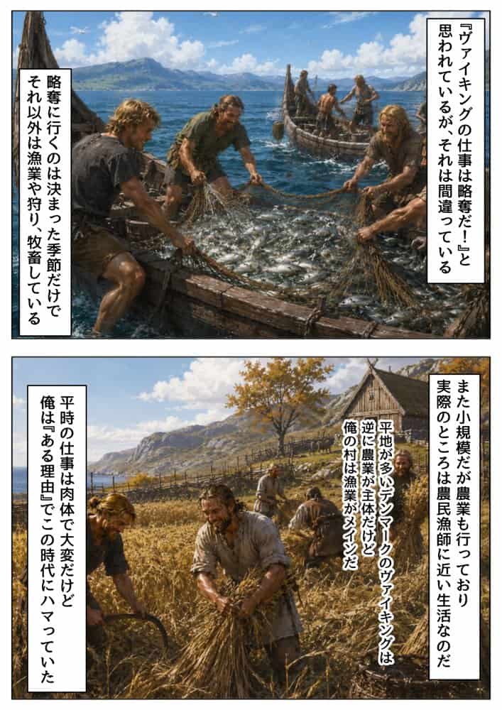 ヴァイキングに転生したら、エロすぎた話