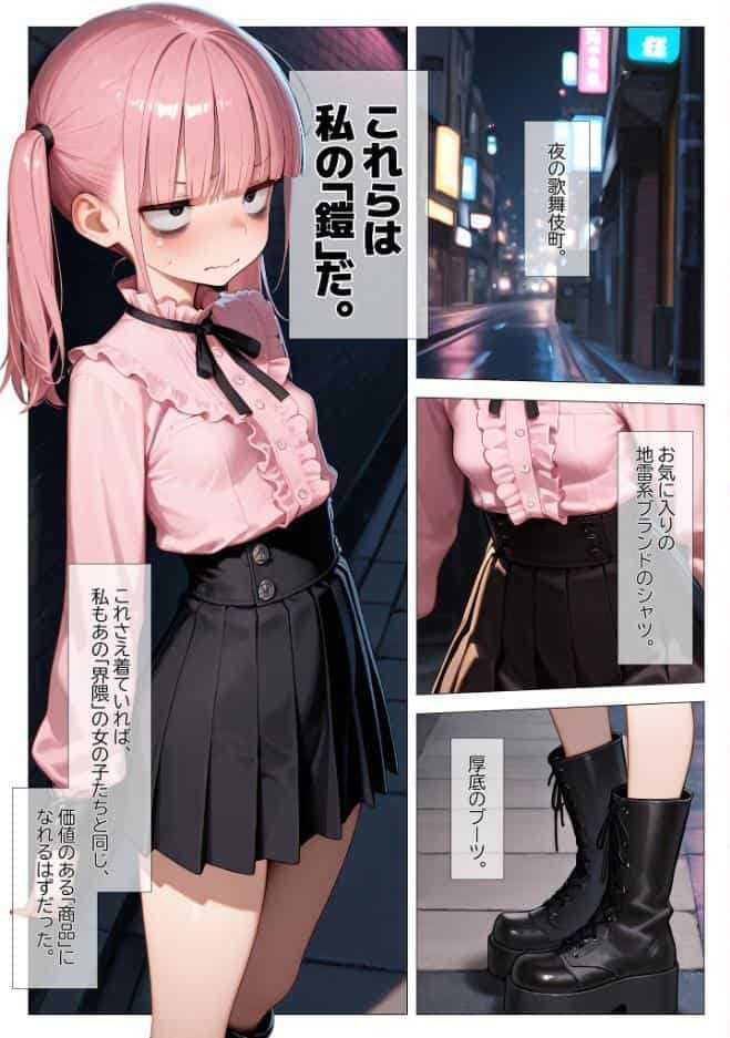 地雷系ブス、おじさんを買う。 モザイク版