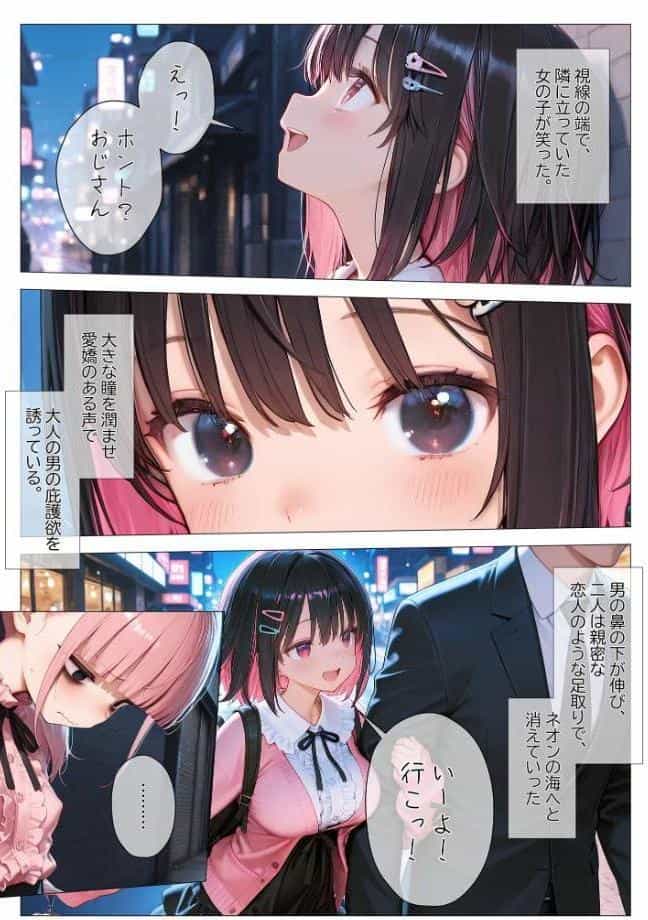 地雷系ブス、おじさんを買う。 モザイク版
